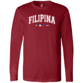 Filipina Est 1898 Unisex Jersey Long Sleeve T-Shirt